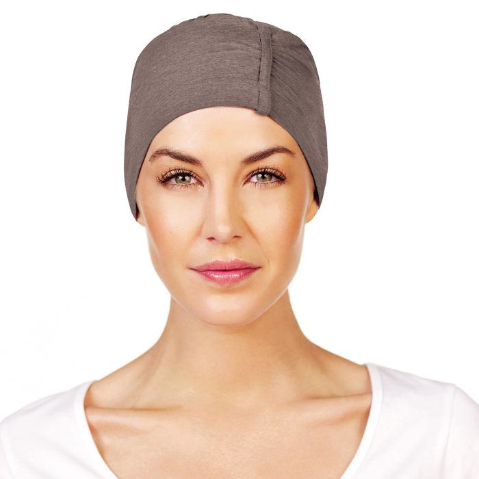 brown cap