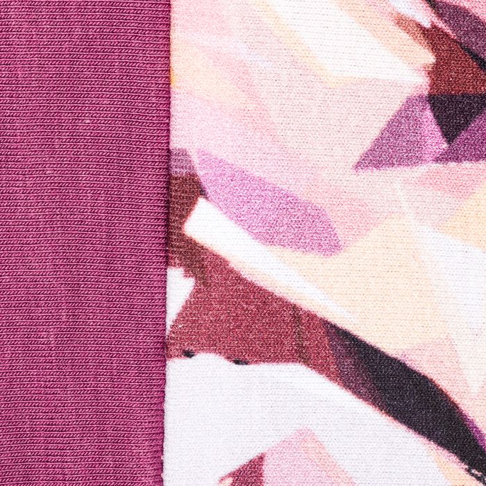mauve/ crystal